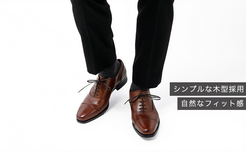 倭イズム ( ヤマトイズム ) 牛革 マッケイ ビジネスシューズ 紳士靴 YAP600 （ ブラウン ）27.0cm