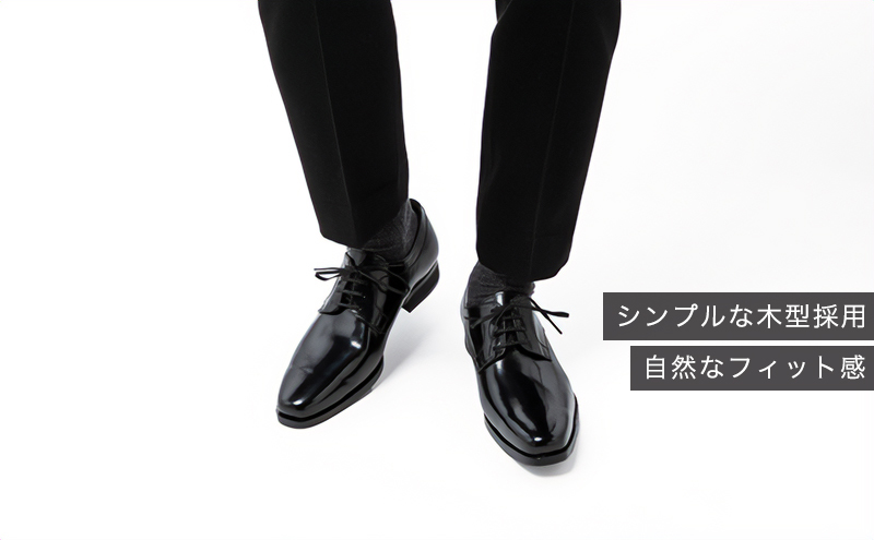 倭イズム ( ヤマトイズム ) 牛革 マッケイ ビジネスシューズ 紳士靴 YAP601 （ ブラック ）26.0cm