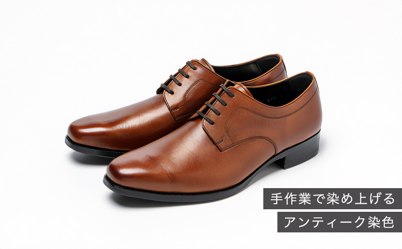 倭イズム ( ヤマトイズム ) 牛革 マッケイ ビジネスシューズ 紳士靴 YAP601 （ ブラウン ）27.5cm