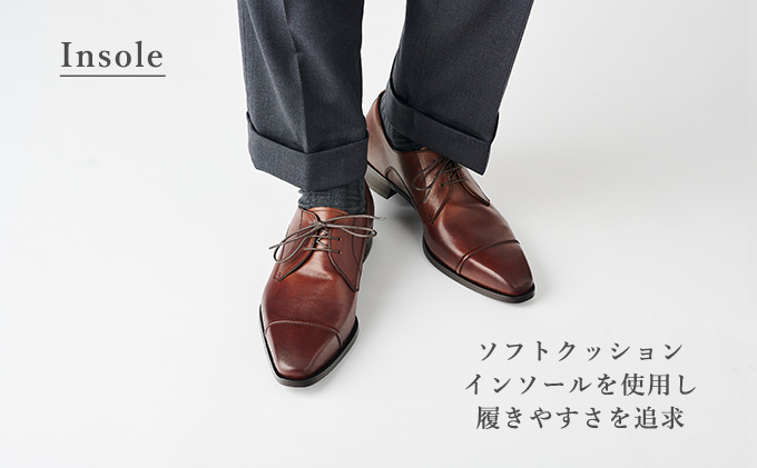 ORIGIO オリジオ 牛革ビジネスシューズ 紳士靴 ORG101（ブラウン）【ファッション・靴・シューズ・革製品・革靴】25.0cm