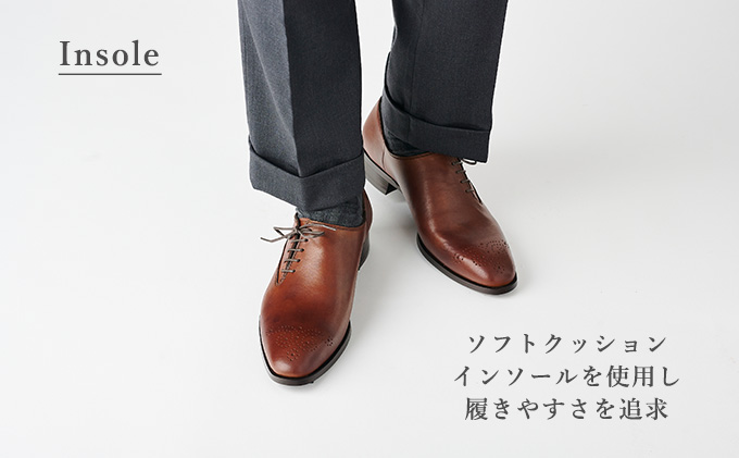 ORIGIO オリジオ 牛革ビジネスシューズ 紳士靴 ORG102（ブラウン）【ファッション・靴・シューズ・革製品・革靴】27.0cm