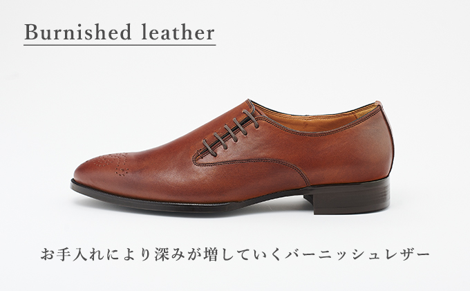 YAMATOism ヤマトイズム 牛革ビジネスシューズ 紳士靴 YAP102（ブラウン）25.5cm【ファッション・靴・シューズ・革製品・革靴】 光沢感