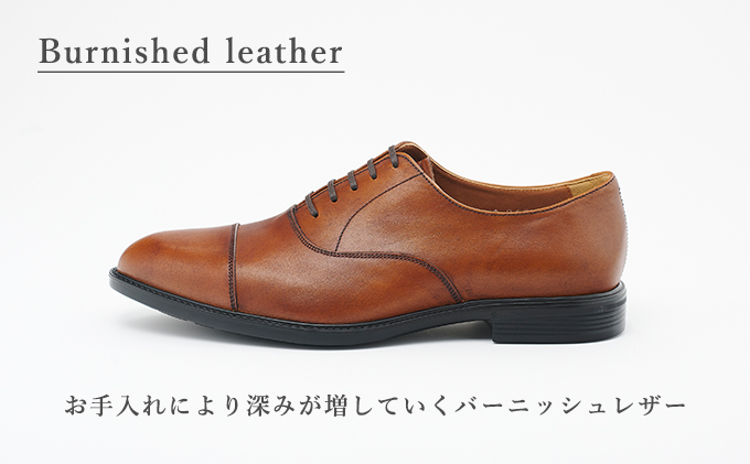 YAMATOism ヤマトイズム 牛革ビジネスシューズ 紳士靴 YAP1000（ライトブラウン）24.5cm【ファッション・靴・シューズ・革製品・革靴】 メンズ 男性 履き心地 日本製 イタリアンレザー 柔らか しっとり 手触り 上品 光沢 耐久性 3E