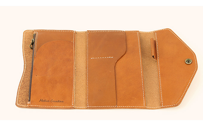 Native Creation マルチケース NC3707 全8色 栃木レザー【OLIVE】【納期1～2カ月】