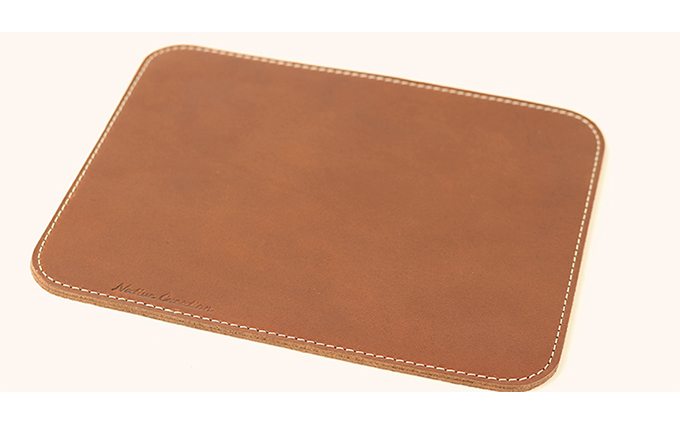 Native Creation マウスパッド NC3710 全8色 栃木レザー【NAVY】【納期1～2カ月】