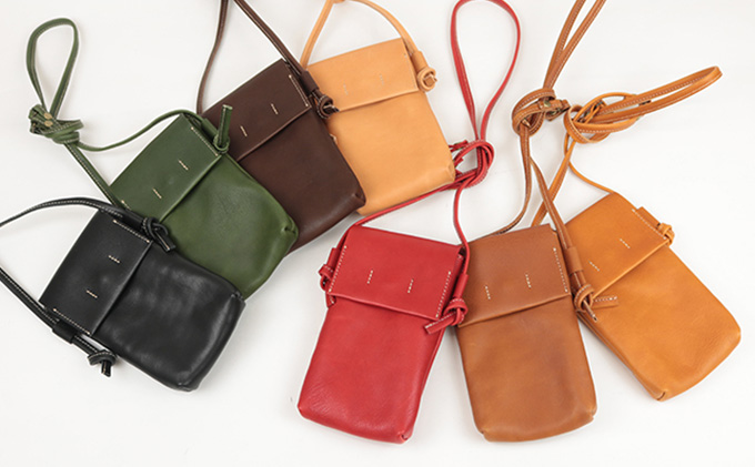 Native Creation 本革ポシェット NC3414V【BLACK】栃木レザー