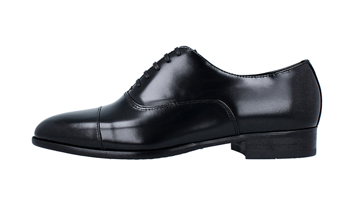 紳士靴 カーフレザー 革底 マッケイ製法　CD-401 BLK 25.0cm