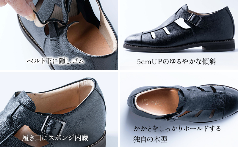 グルカサンダル 本革 メンズ コンフォートサンダル ドライ