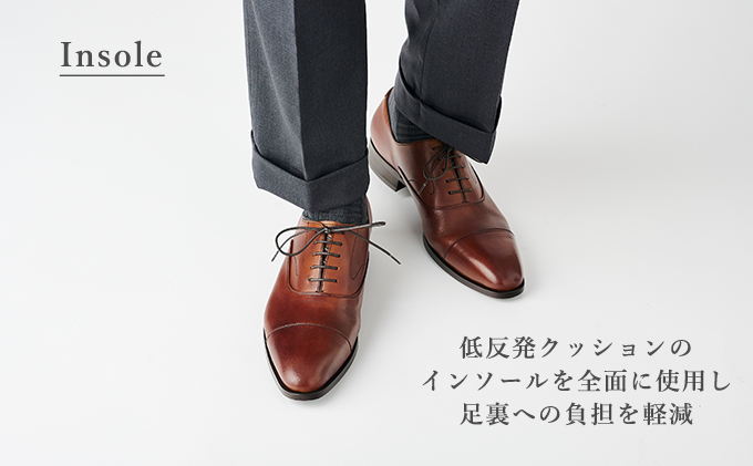 YAMATOism ヤマトイズム 牛革ビジネスシューズ 紳士靴 YAP100（ブラウン）27.0cm【ファッション・靴・シューズ・革製品・革靴】 光沢感