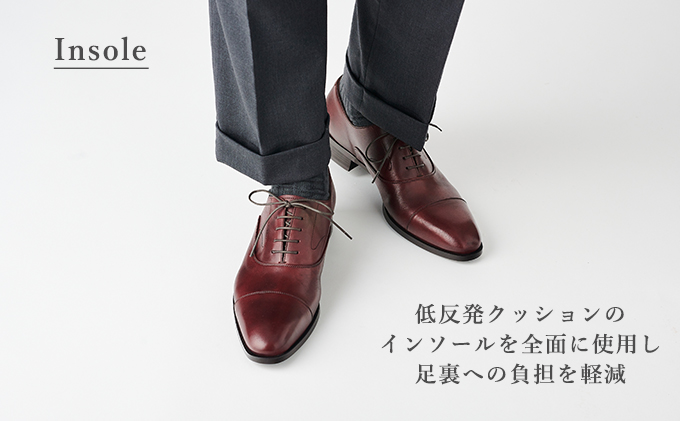 YAMATOism ヤマトイズム 牛革ビジネスシューズ 紳士靴 YAP100（ワイン）26.0cm【ファッション・靴・シューズ・革製品・革靴】 光沢感