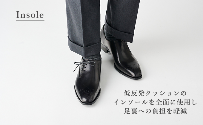 YAMATOism ヤマトイズム 牛革ビジネスシューズ 紳士靴 YAP102（ブラック）25.5cm【ファッション・靴・シューズ・革製品・革靴】 光沢感