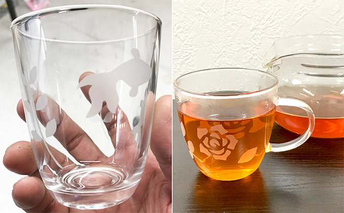 サンドブラスト体験