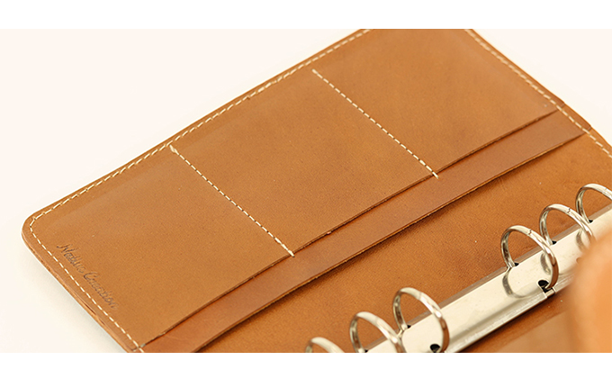 Native Creation 手帳カバー NC3734 全8色 栃木レザー 【ORANGE】【納期1～2カ月】