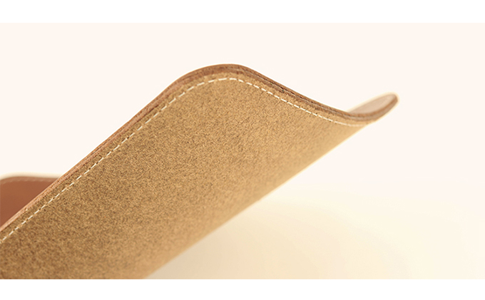 Native Creation マウスパッド NC3710 全8色 栃木レザー【NAVY】【納期1～2カ月】