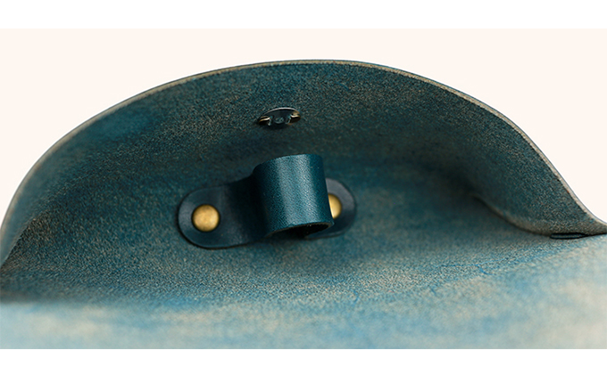 Native Creation メガネケース NC3756 全8色 栃木レザー【NAVY】【納期1～2カ月】