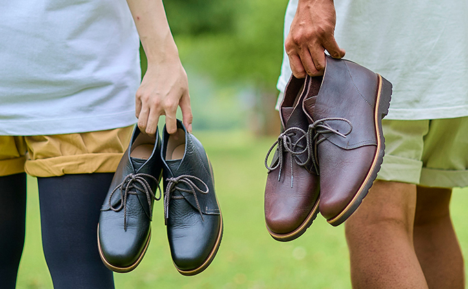 レディース ブーツ 本革 吉野チャッカ 日本製 KOTOKA（コトカ）レザー 日本製 紐 No.KTO-7322ブラック 23.0cm