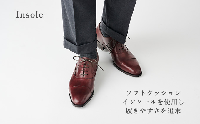 ビジネスシューズ 紳士靴 本革 マッケイ製法 ナロー ドレス