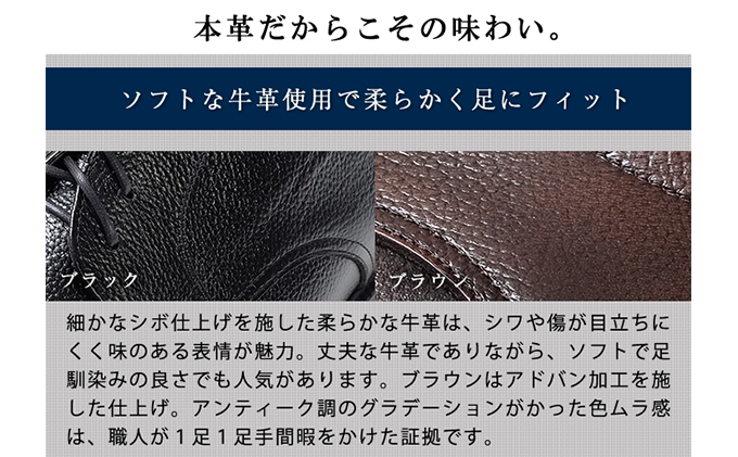 本革 ビジネスシューズ 紳士靴 外羽根プレーン 5.5cmアップ シークレットシューズ No.911 ブラック 26.5cm