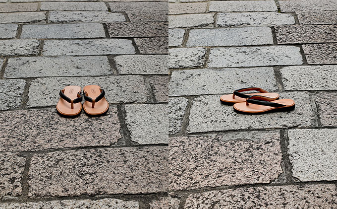 KOTOKA　雪駄サンダル　ブラック　XL