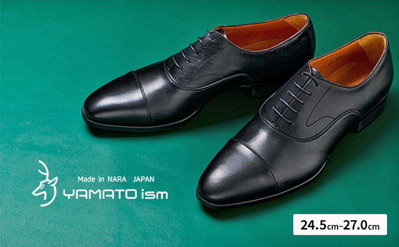 YAMATOism ヤマトイズム 牛革ビジネスシューズ 紳士靴 YAP100（ブラック）25.5cm【ファッション・靴・シューズ・革製品・革靴】 光沢感