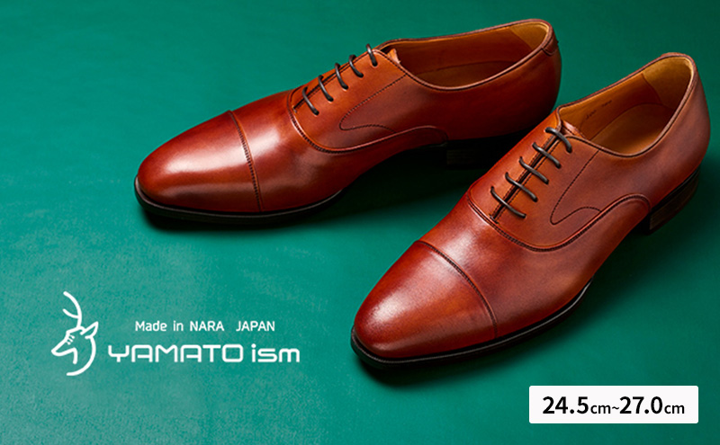 YAMATOism ヤマトイズム 牛革ビジネスシューズ 紳士靴 YAP100（ブラウン）27.0cm【ファッション・靴・シューズ・革製品・革靴】 光沢感