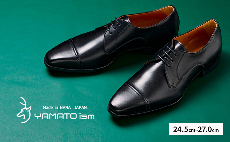 YAMATOism ヤマトイズム 牛革ビジネスシューズ 紳士靴 YAP101（ブラック）27.0cm【ファッション・靴・シューズ・革製品・革靴】 光沢感
