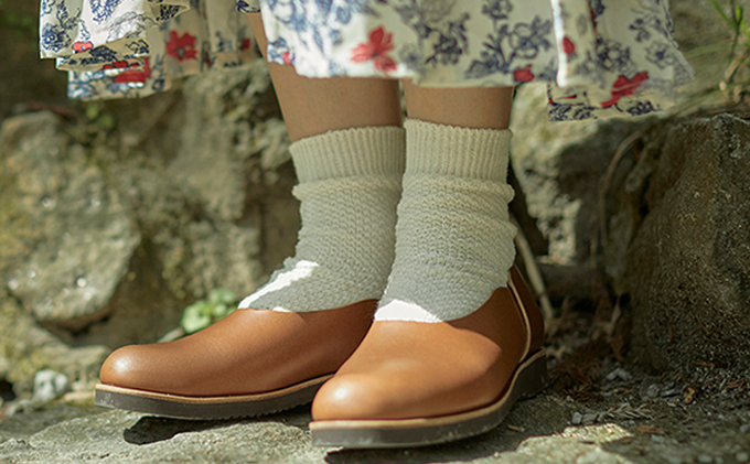 レディース 本革 みやこスリッポン KOTOKA（ことか）レザー 古都 奈良 No.KTO-7385カフェ 22.5cm