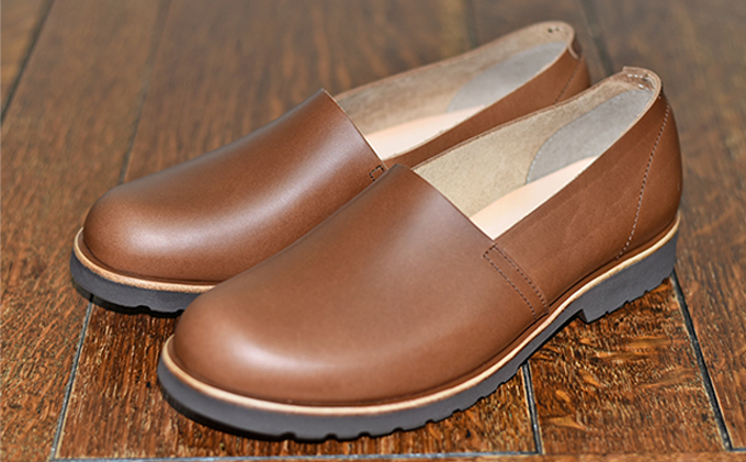 メンズ 本革 紳士靴 大和スリッポン KOTOKA（コトカ）古都 奈良 No.KTO-7770カフェ 24.5cm