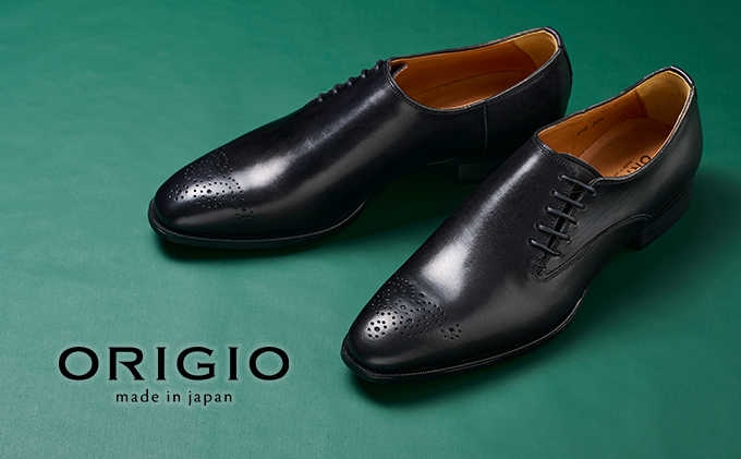ORIGIO オリジオ 牛革ビジネスシューズ 紳士靴 ORG102（ブラック