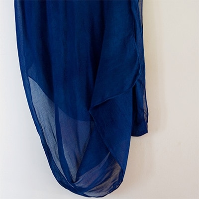 藍染めストール　KOIAI 