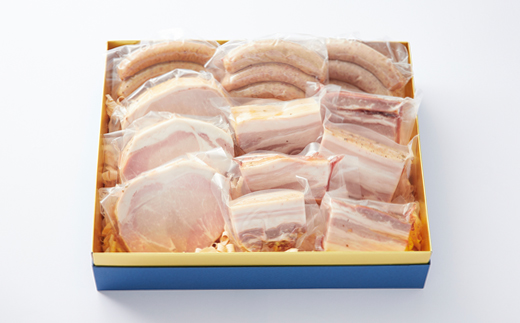 吉野ハムの着色料・保存料無添加ロースハム・ベーコン(計980g)、ソーセージ(3本)×3【配送不可地域：離島】 ハム・ベーコン・ソーセージ 980g