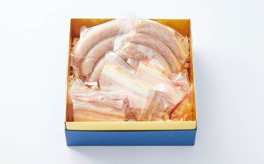 吉野ハムの着色料・保存料無添加ベーコン(210g)、ソーセージ(3本)×2【配送不可地域：離島】 ベーコン・ソーセージ