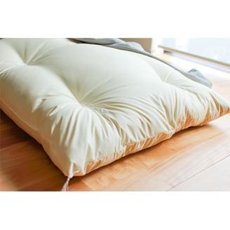 ごろ寝長座布団カバー付・抗菌防臭・カバーは96時間水洗い無添加和晒しダブルガーゼグレーファスナー付き