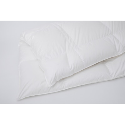 高品質ダブル羽毛掛け布団440DP80サテン長超綿ホワイトマザーグース95%1.8kg白