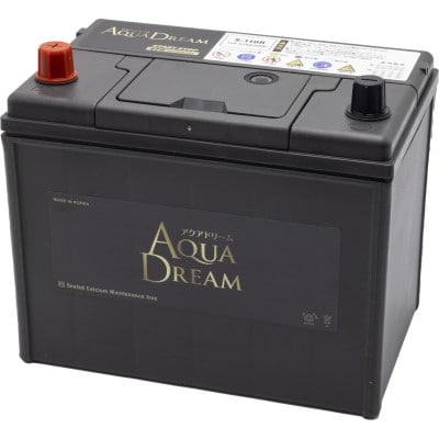 AQUADREAM GOLD 自動車始動用バッテリー ISS車対応  S-110R 1個【配送不可地域：沖縄県】