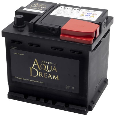 AQUADREAM GOLD 自動車始動用バッテリー 欧州車用 LN1 AGM 1個【配送不可地域：沖縄県】