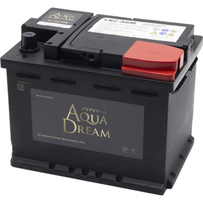 AQUADREAM GOLD 自動車始動用バッテリー 欧州車用 LN2 AGM 1個【配送不可地域：沖縄県】