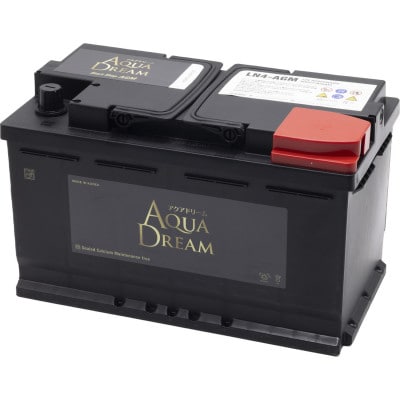 AQUADREAM GOLD 自動車始動用バッテリー 欧州車用 LN4 AGM 1個【配送不可地域：沖縄県】