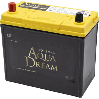 AQUADREAM GOLD ハイブリッド車補機用バッテリー S46B24R 1個【配送不可地域：沖縄県】