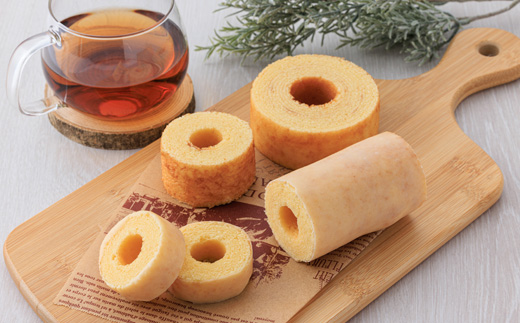 バウムクーヘン　3種類　各2個(レモン)