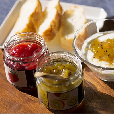 2023年10月発送開始『定期便』無添加フルーツジャム詰め合わせ6個セット隔月発送全6回