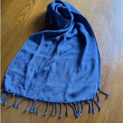 藍染めストール　aiiro