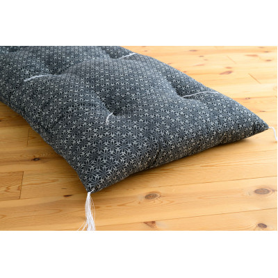 黒花3人掛け用ごろ寝座布団