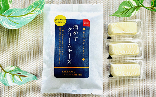 酒かすクリームチーズ  6パック【配送不可地域：離島】 酒かす 6パック