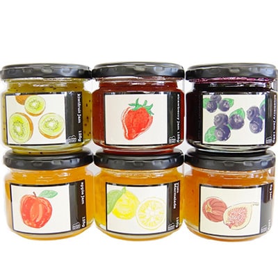 【2ヵ月毎定期便】無添加フルーツジャム詰め合わせ6個セット隔月発送全3回