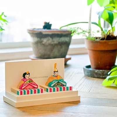 奈良一刀彫 ひいな 吉野山色