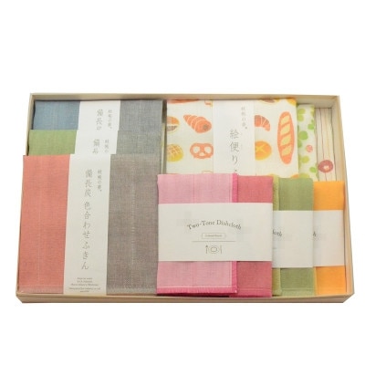 厳選　蚊帳織ふきん 計9枚セット