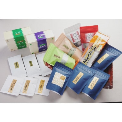 丸辰製茶の高級茶葉・ティーバッグ詰め合わせセット