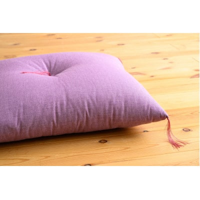 ローズパープル座布団55×59(銘仙版)　1枚