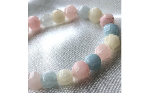 モルガナイトのブレスレット≪アクセサリー ブレスレット パワーストーン≫※着日指定不可